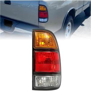 imageECOTRIC Halogen Tail Light Compatible with 20002006 Toyota Tundra RegularAccess Cab Signal Brake Lamp Taillight Pair wBulbs Set of 2 Replacement for TO2800129 TO2801129 815600C010 815500C010Passenger Right