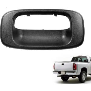 imageECOTRIC Tailgate Handle Bezel Cover Compatible with 19992007 Chevy Chevrolet GMC Silverado Sierra 1500 2500 3500 HD Pickup Truck Replacement for 15228539 76106 GM1916102
