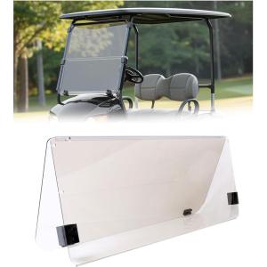 imageECOTRIC Tinted Windshield Compatible with Yamaha G22 Models 0306 Folding Down Tinted Windshield for Yamaha G22 Models Gas or Electric Golf Cart 20032006Tinted