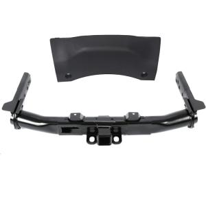 imageECOTRIC Trailer Hitch Receiver Compatible with 20142019 Dodge Durango with Cover Bezel ampamp Hardware 3 Stages Replacement for 82214135AB 2 Packages