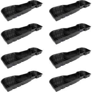 imageECOTRIC Under Seat Storage Box Compatible with Crew Cab 20072018 Silverado 20072019 GMC Sierra 1500 2500HD 3500HD Under Seat Storage Container Replacement for 231836748pcs