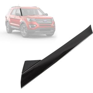 imageLeft APillar Molding Windshield Outer Trim Compatible with 20112019 Ford Explorer 4 Door Utility Replace for BB5Z7803145AA BB5Z7803137AB WSide Tape Driver SideRight Side