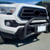 imageECOTRIC Front Bull Bar Compatible with 20052023 Toyota Tacoma Pickup Truck Bumper Brush Grill Grille Guard Heavy Duty Steel Textured Powder Finish Black