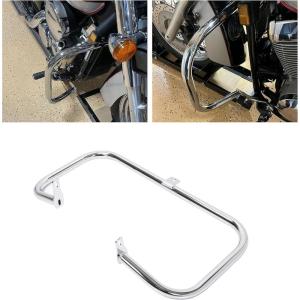 image1 14quot Highway Engine Guard Crash Bar Compatible with 20042024 Honda Shadow Aero VT750 Chrome