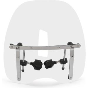 imageLarge 19quotx17quot Clear Windshield Compatible with Honda Magna Shadow Spirit Sabre Kawasaki Vulcan Vn Harley Davidson Sportster Dyna Glide Softail Suzuki Savage Intruder Volusia Boulevard Yamaha Cruiser