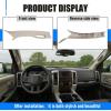 imageECOTRIC Left Driver Side Grab Handle A Pillar Windshield Post Trim Molding for 20022010 Dodge Ram PickupRight Passenger