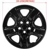 imageECOTRIC 18quot Hubcaps Wheel Covers Wheel Skins Compatible with 20062012 Toyota RAV4 Wheel Rim Cover Replacement Gloss Black ABS Plastic  Set of 4BLACK