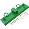 imageECOTRIC 496quot W  2193quot L Bolt on Tractor Bucket Grab Hooks wDRing ampamp Grab Hooks 2quot Receiver Compatible with John Deere 4100 4010 4110 4115 2320 2520 2720 2025r 2032r 2038r