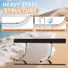 imageECOTRIC Boat Trailer Guide 2 Foot Bunk Board GuideOn Rails Galvanized Steel with Marine Grade Carpet Kit 2pcs Adjustableshaped