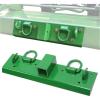 imageECOTRIC 496quot W  2193quot L Bolt on Tractor Bucket Grab Hooks wDRing ampamp Grab Hooks 2quot Receiver Compatible with John Deere 4100 4010 4110 4115 2320 2520 2720 2025r 2032r 2038r