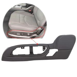 imageECOTRIC Driver Seat Trim Panel Compatible with 20092017 Buick EnclaveChevrolet TraverseGMC Acadia Driver Seat Track Cover Black Replace for 25941769