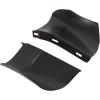 imageECOTRIC Rear Bumper Quarter Panel Fillers Kit Compatible with 19861990 Chevy CapriceImpala ABS plastic Black
