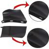 imageECOTRIC Rear Bumper Quarter Panel Fillers Kit Compatible with 19861990 Chevy CapriceImpala ABS plastic Black