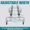 imageECOTRIC 1000 LBS Capacity Watercraft PWC Dolly Boat Jet Ski Stand Storage Trailer Watercraft Cart Watercraft Dolly PWC Dock Slipway Cart Adjustable Bunks W 4 Casters and 2 Brakes