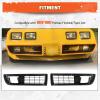 imageECOTRIC Front Grill Compatible with 1979 1980 1981 Pontiac FirebirdTrans Am Grilles Set WFitting Kit Pair