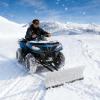 imageECOTRIC ATV Snow Plow Blade Adjustable 48quot Complete Universal Kit Compatible with Honda Kawasaki Polaris You Will Receive 2 Packages