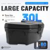 imageECOTRIC 30L Storage Box Compatible with 20132024 CanAm Maverick X3 Turbo Renegade Outlander Max 715004778 Replace Only Rear Rack Cargo Box Black