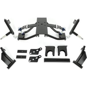 imageECOTRIC 6quot Double AArm Lift Kit Compatible with 2004Up Club Car PrecedentGas Steel Lift Kit Powder Coated Black