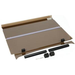 imageECOTRIC Tinted Front Windshield Compatible with 2017UP Yamaha G29 DRIVE 2 Gas or Electric Models Golf Cart Flip Folding Down Windshield Foldable Windscreen