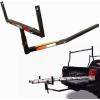 imageECOTRIC 750lbs Capacity Black Truck Bed Extender Pickup Truck Bed Hitch Mount Extension Rack SUV Lumber Ladder Canoe Boat Kayak Long Pipes wFlag  Powder Coated Steel491 x 7437 inches