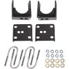 imageECOTRIC Truck 5 Rear Axle Flip Kit Drop Compatible With 19731987 ChevroletGMC C10 C15 12 Ton Truck Rear Lowering Flip Kit
