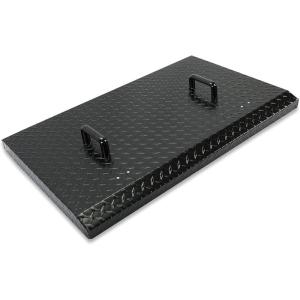 imageECOTRIC 36 Griddle Cover Lid Compatible with Blackstone 36 inch Griddle Outdoor Griddle Hard Top Powder Coated Black AluminumBlack with Diamond Surface