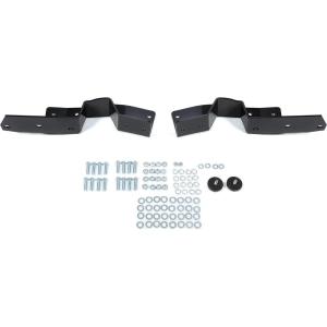 imageECOTRIC Rear Frame C Notch Kit Compatible with 19631972 Chevy C10 GMC C15 Truck Electrophoresis Black