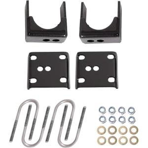 imageECOTRIC Truck 5 Rear Axle Flip Kit Drop Compatible With 19731987 ChevroletGMC C10 C15 12 Ton Truck Rear Lowering Flip Kit
