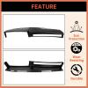 imageECOTRIC Black Dashboard Cover Compatible with 19811991 Chevrolet GMC CKRV TruckSUV Pickup Car Interior Dash Pad CapBlack