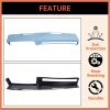imageECOTRIC Black Dashboard Cover Compatible with 19811991 Chevrolet GMC CKRV TruckSUV Pickup Car Interior Dash Pad CapLight Blue