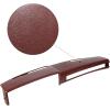 imageECOTRIC Black Dashboard Cover Compatible with 19811991 Chevrolet GMC CKRV TruckSUV Pickup Car Interior Dash Pad CapMaroon
