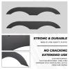 imageECOTRIC RV Fender Skirt Replacement Tandem Trailer for RVs Campers and Trailers  BlackBlack