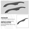 imageECOTRIC RV Fender Skirt Replacement Tandem Trailer for RVs Campers and Trailers  BlackBlack