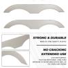 imageECOTRIC RV Fender Skirt Replacement Tandem Trailer for RVs Campers and Trailers  BlackWhite