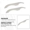 imageECOTRIC RV Fender Skirt Replacement Tandem Trailer for RVs Campers and Trailers  BlackWhite