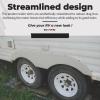 imageECOTRIC RV Fender Skirt Replacement Tandem Trailer for RVs Campers and Trailers  BlackWhite