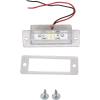 imageECOTRIC Rear Steel Roll Pan Bumper License Plate LED Light Compatible with 19992007 Chevy Silverado amp GMC Sierra 1500 2500 3500 Pickup Trucks