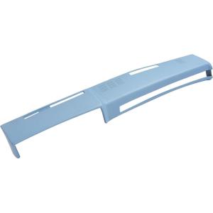 imageECOTRIC Black Dashboard Cover Compatible with 19811991 Chevrolet GMC CKRV TruckSUV Pickup Car Interior Dash Pad CapLight Blue