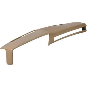 imageECOTRIC Black Dashboard Cover Compatible with 19811991 Chevrolet GMC CKRV TruckSUV Pickup Car Interior Dash Pad CapLight Brown