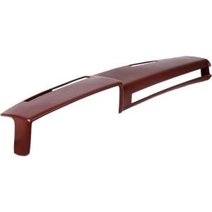 imageECOTRIC Black Dashboard Cover Compatible with 19811991 Chevrolet GMC CKRV TruckSUV Pickup Car Interior Dash Pad CapMaroon