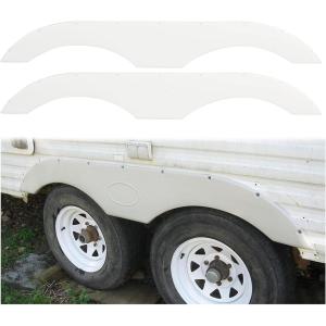 imageECOTRIC RV Fender Skirt Replacement Tandem Trailer for RVs Campers and Trailers  BlackWhite