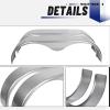 imageECOTRIC 2Pcs Tandem Trailer Fender Double Axle Compatible with 1315 Inch Wheels Teardrop Pair Enclosed Trailers 665 x 9 x 1837  Cold Rolled Steel
