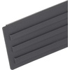 image:imageECOTRIC Center Tailgate Molding Trim Compatible with 20152020 Ford F150 F150 Replacement for FL3Z9940602B FO1904135 Flexible Flex Step Cap Top Trim Protector Cover wRelease Button
