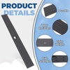 image:imageECOTRIC Center Tailgate Molding Trim Compatible with 20152020 Ford F150 F150 Replacement for FL3Z9940602B FO1904135 Flexible Flex Step Cap Top Trim Protector Cover wRelease Button