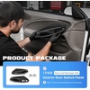 image:imageECOTRIC Interior Door Switch Bezel Panel Compatible with 19942004 Ford Mustang 2Door Coupe Hard Top Cover Replacement for F7ZZ14527BA F7ZZ14527BA F7ZZ14528BA F7ZZ14528BA Pair Inside Pull Handle