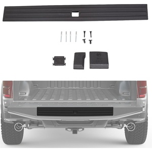 image:imageECOTRIC Center Tailgate Molding Trim Compatible with 20152020 Ford F150 F150 Replacement for FL3Z9940602B FO1904135 Flexible Flex Step Cap Top Trim Protector Cover wRelease Button