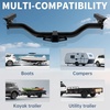 image:imageECOTRIC Class 4 Trailer Hitch 2 Inch Receiver Compatible with 2013 Infiniti JX35 20142020 Infiniti QX60 20132020 Nissan Pathfinder Trailer Tow Hitch Replace for 76031