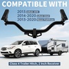 image:imageECOTRIC Class 4 Trailer Hitch 2 Inch Receiver Compatible with 2013 Infiniti JX35 20142020 Infiniti QX60 20132020 Nissan Pathfinder Trailer Tow Hitch Replace for 76031