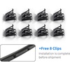 image:imageECOTRIC Truck Hood Molding Trim Moulding Compatible with 20072013 GMC Sierra 1500 2500HD 3500HD Replace for GM1235109 10385156 Without Chrome GrilleBlack Hood Trim