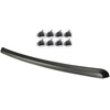 image:imageECOTRIC Truck Hood Molding Trim Moulding Compatible with 20072013 GMC Sierra 1500 2500HD 3500HD Replace for GM1235109 10385156 Without Chrome GrilleBlack Hood Trim